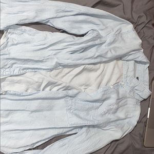 Aerie jean shirt